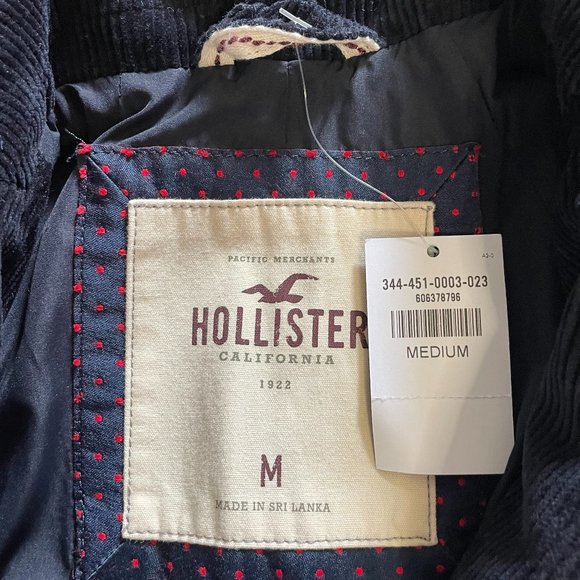 Womens' Hollister Corduroy Blazer/Jacket Juniors - Picture 14 of 14